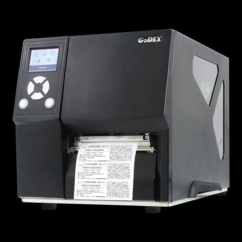 Godex Zx430I Thermal Transfer Industrial Printer Eu 300 Dpi 4 Ips + Serial&Ethernet&Usb Host
