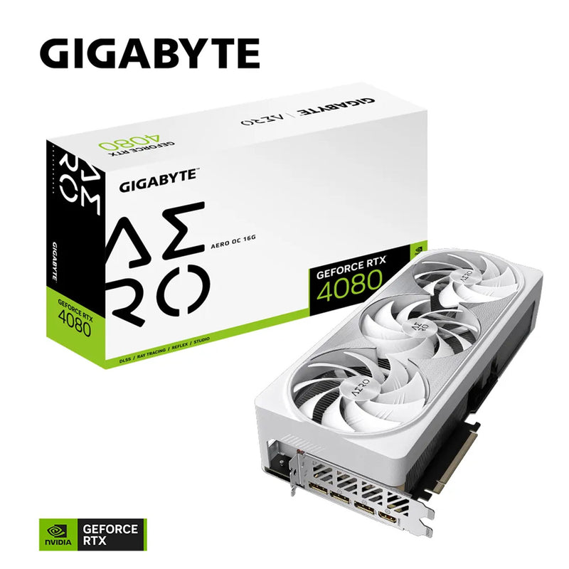 Gigabyte Nvidia Geforce® Rtx 4080 Aero Oc - 16G Gddr6X Hdmix1 Dp X3.