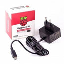 Rct Raspberry P4 B Power Supply - 2 Pin Euro Plug Usb Type C 15.3W 5.1V Dc 3A