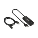 Club3D Cac-1335 Hdmi To Displayport 4K 120Hz Or 8K 30Hz Active Adapter With Optional Micro Usb Power Input