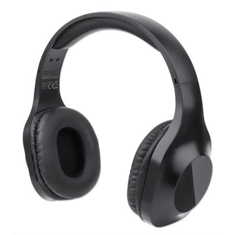 Manhattan Sound Science Bluetooth Over-Ear Headset - Bluetooth 5.0 + EDR Over-Ear Design Omnidirectional Mic Integrated Controls Black 1 year Limited Warranty
