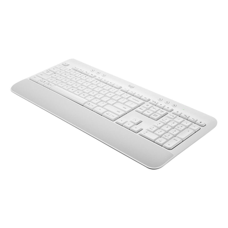 Logitech K650 Signature Wireless Keyboard - Off White