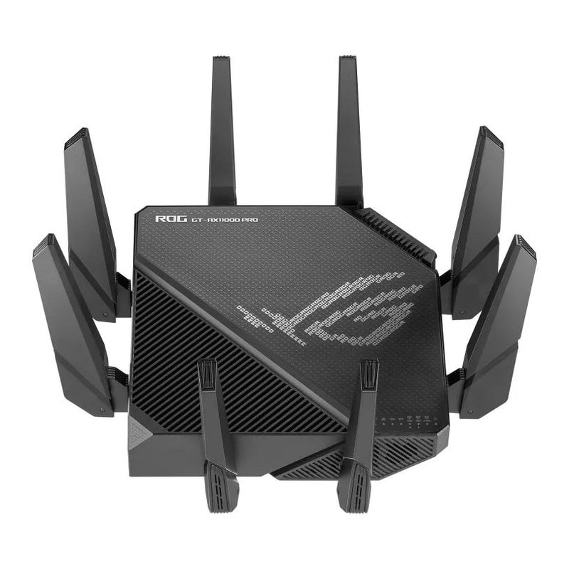 Asus Gt-Ax11000 Pro Tri-Band Wifi 6 (802.11Ax) Gaming Router; 10G Port; 2.5G Wan Port; Dual Wan; Aimesh Support; Vpn Fusion; Tri