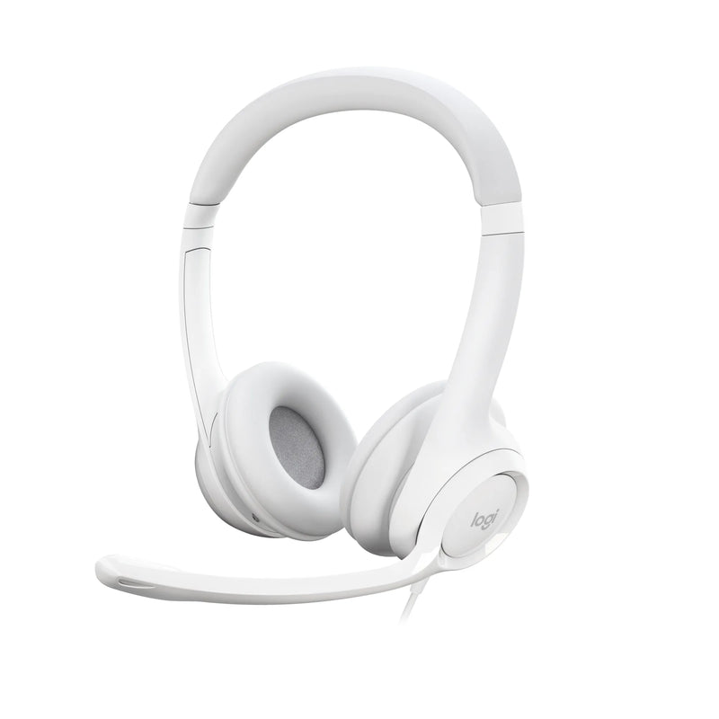 Logitech Headset - H390 Usb Computer Headset - Off-White - Usb - N A - Emea-914
