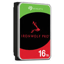 Seagate Ironwolf Pro St16000Nt001 16Tb 3.5'' Hdd Nas Drives 7200 Rpm; Sata 6Gb S Interface; 256Mb Cache;550Tb Year; Unlimited Ba