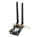 Asus Wifi 6E Pci-E Adapter With 2 External Antennas. Supporting 6Ghz Band; 160Mhz; Bluetooth 5.2; Wpa3 Network Security; Ofdma A