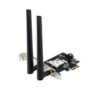 Asus Wifi 6E Pci-E Adapter With 2 External Antennas. Supporting 6Ghz Band; 160Mhz; Bluetooth 5.2; Wpa3 Network Security; Ofdma A