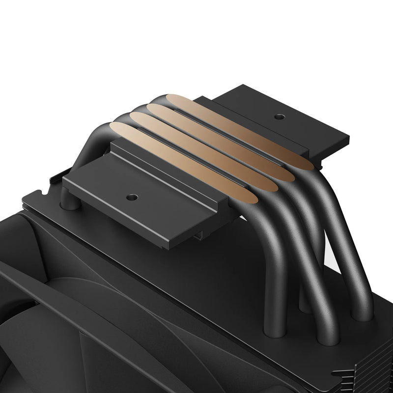 Nzxt T120 Cpu Air Cooler Black (120 Mm)