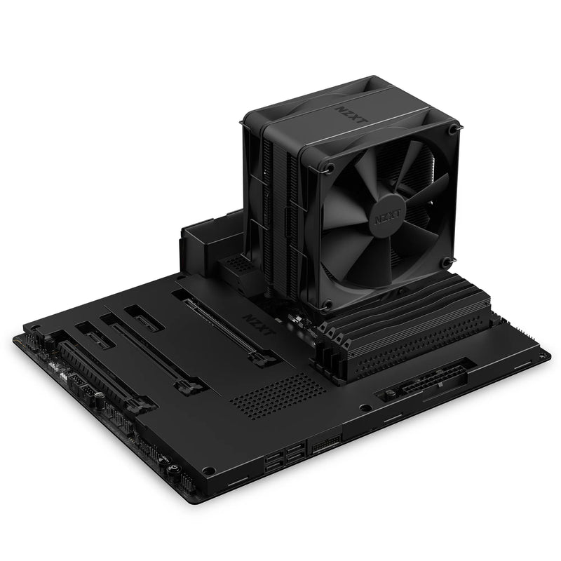 Nzxt T120 Cpu Air Cooler Black (120 Mm)