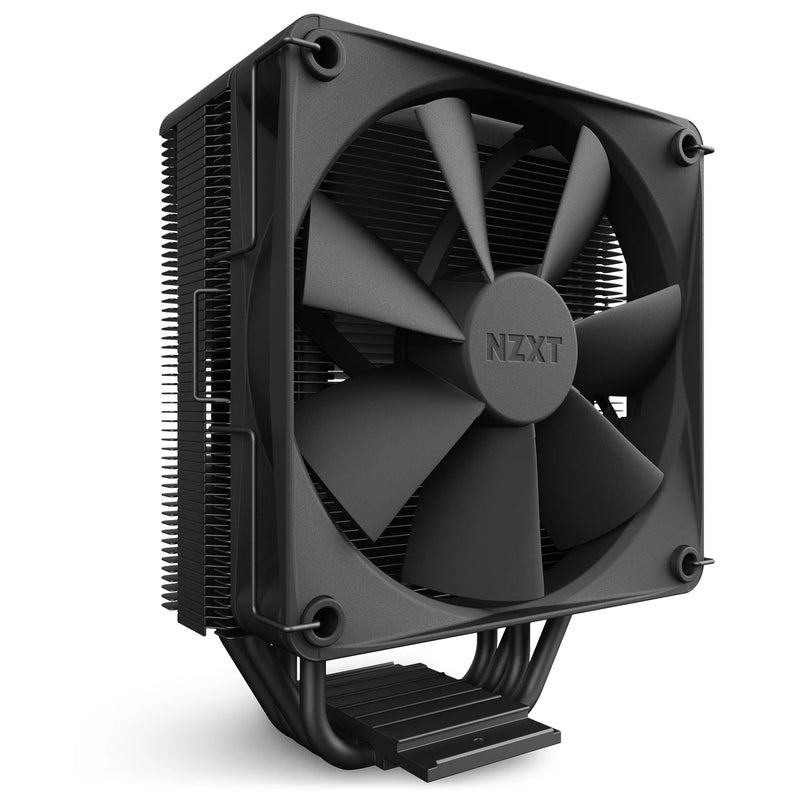 Nzxt T120 Cpu Air Cooler Black (120 Mm)