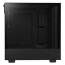 Nzxt H5 Mid-Tower Matte Black Tempered Glass Perforated Front And Top Panel Includes X2 F Series Quiet 120Mm Fans