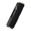 Transcend 4Tb Mte250H Pci-E Gen 4X4 M.2 Nvme 2280 Ssd Nvme3D Tlc -7100 Mb S Read 6500 Mb S Write- With Heat Sink