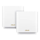 Asus Ax6600 Tri-Band Mesh Wifi 6 System 2 Pack - Coverage Up To 5500 Sq.Ft