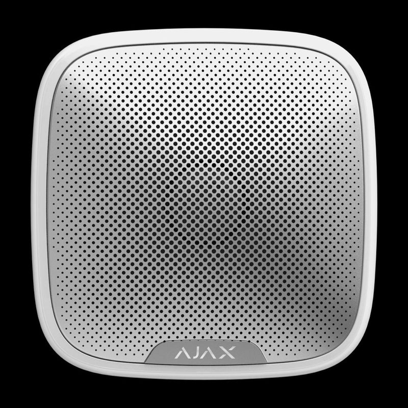 Ajax - Streetsiren Jeweller - White Outdoor Wireless Siren