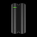 Ajax - Doorprotect Plus Jeweller - Black Indoor Opening Detector With Shock And Tilt Sensors