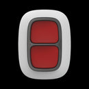Ajax - Doublebutton Jeweller - Double White Wireless Smart Button For Panic And Control Modes