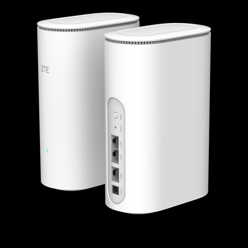 Zte - 3000Mbps, Wi-Fi 6 Router, Integrated Antennas