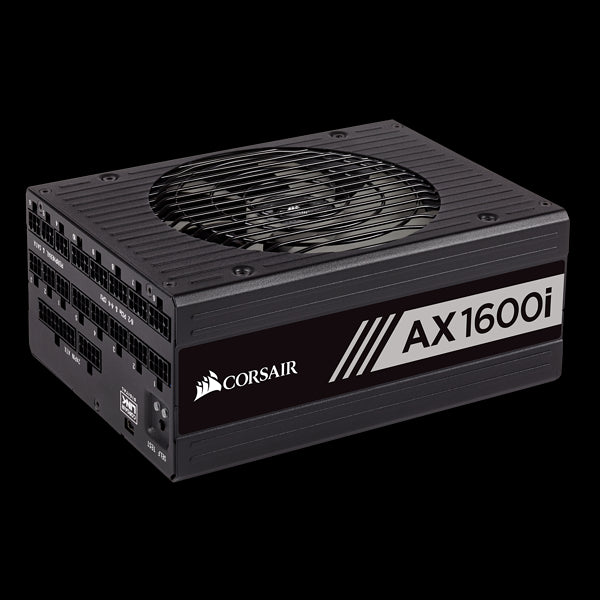 Corsair Axi Series™ Ax1600I High-Performance Atx Power Supply — 1600 Watt 80 Plus® Platinum Certified Psu 10Yr Warranty