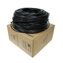 Acconet 100M Roll, Black, Solid Copper, Uv Protected, Stp, Cat5E Cable (Outdoor Use)