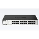D-Link Consumer D-Link 24-Port 10 100 1000Base-T Unmanaged Standalone Gigabit Switch (Metal Rackmountable)