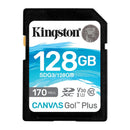 KINGSTON 128GB SDXC CANVAS GO PLUS 170R C10 UHS-I U3 V30