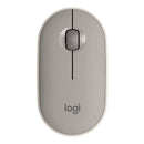 Logitech Pebble M350 Wireless Mouse - Sand - 2.4Ghz Bt - N A - Emea - Closed Box