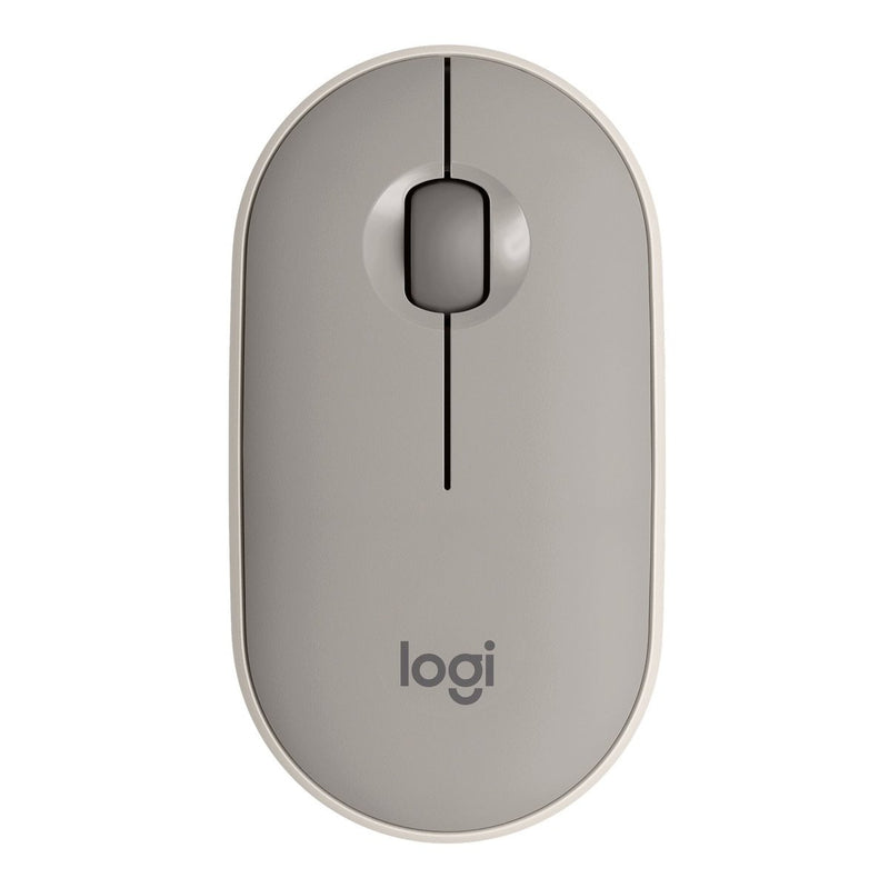 Logitech Pebble M350 Wireless Mouse - Sand - 2.4Ghz Bt - N A - Emea - Closed Box