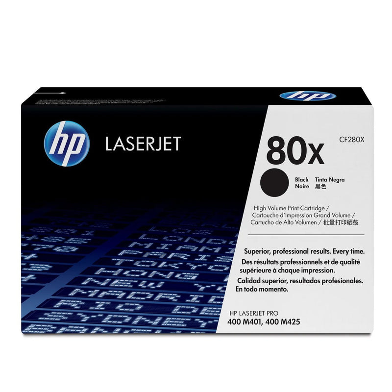 HP 80X BLACK LASERJET TONER CARTRIDGE