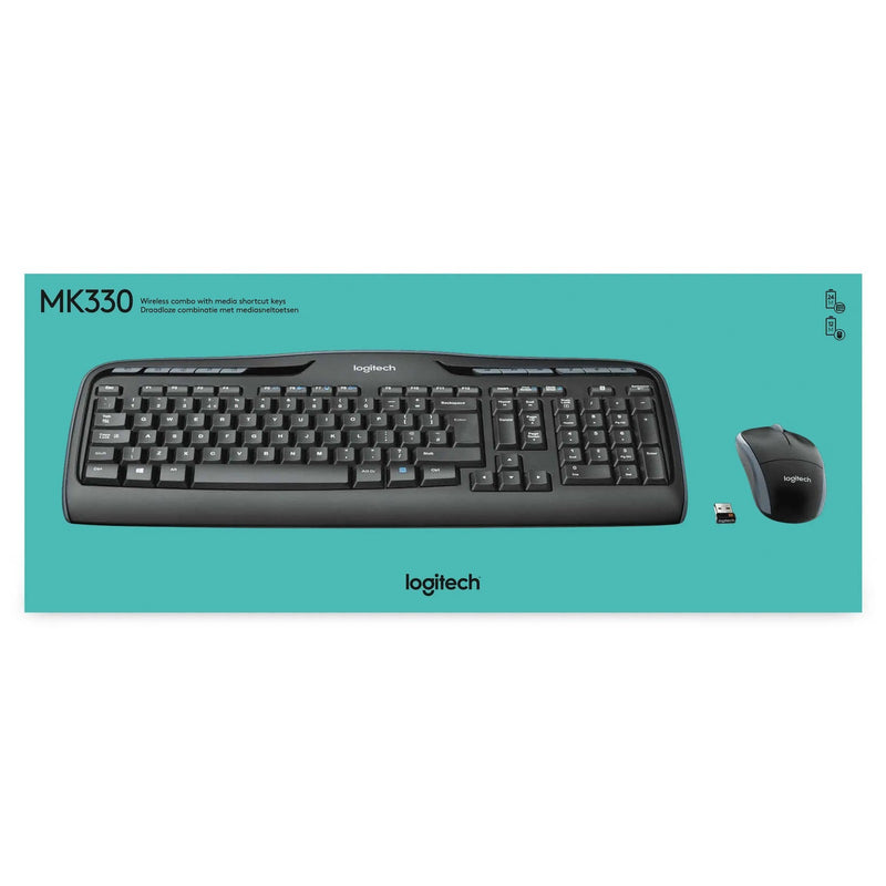 Logitech® Wireless Combo Mk330 - N A - Us Int'L - 2.4Ghz - N A - Intnl - Cr