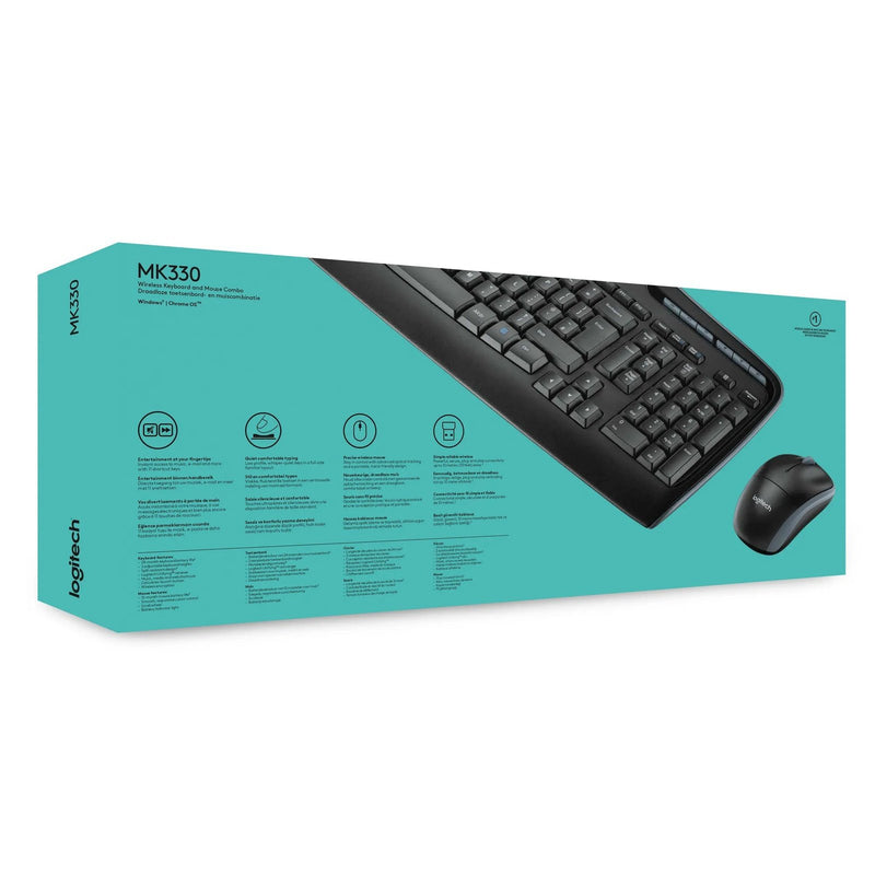 Logitech® Wireless Combo Mk330 - N A - Us Int'L - 2.4Ghz - N A - Intnl - Cr