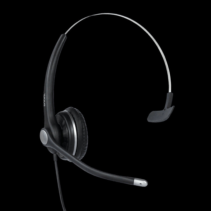 Snom A100 Monaural Headset - Wideband - Noise Cancellation