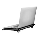 Cooler Master Notepal I100 15'' Notebook Cooling Stand Ultra Slim 1 X Silent 140Mm Fan Ergonomic Design.