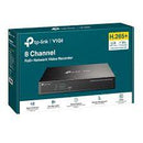 Tp-Link Vigi Nvr1008H-8P Vigi 8 Channel Poe+ Network Video Recorder - 4K Hdmi Video Output & 16Mp Decoding Capacity: Sharp Image Definition Up To 8Mp And An 8-Channel Display Ensures You Capture Every Detail From Every Angle‡. Simplified Deployment Wit...