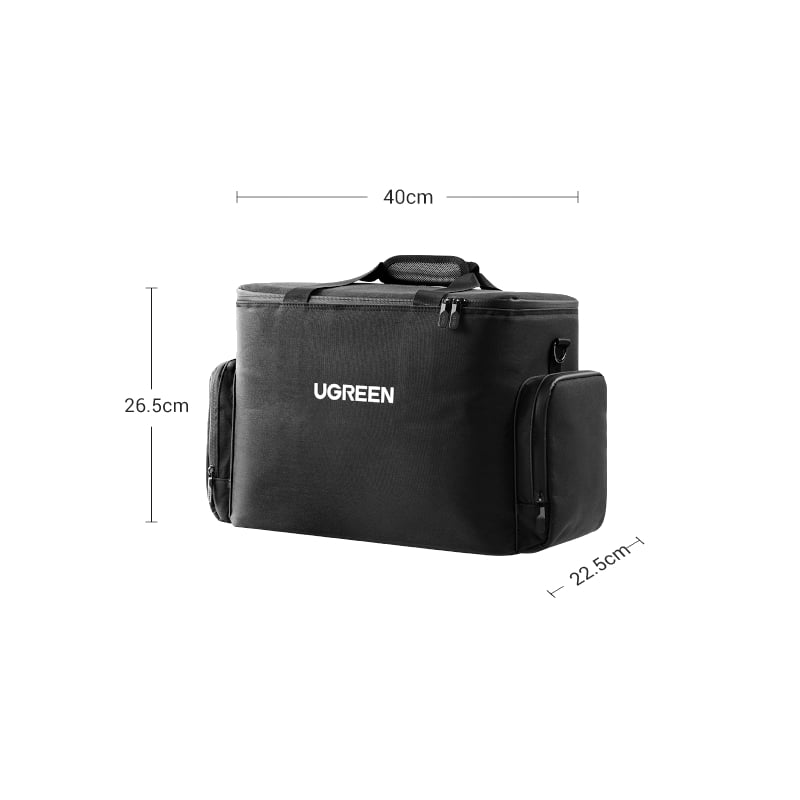 UGREEN Carrying Bag for Portable power Station 600W (Space Grey)