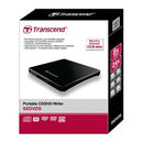 Transcend 8X Ultra-Slim Usb Dvd-Rw - Black