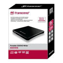 Transcend 8X Ultra-Slim Usb Dvd-Rw - Black