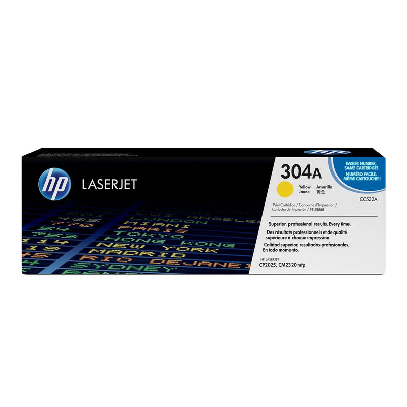 Hp Consumables Hp 304A Yellow Original Laserjet Toner Cartridge 2 800 Pages. . (Colour Laserjet Clj Cm2320 Cp2025).