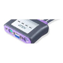 Aten 4-Port Ps2 Vga Cable-Built-In Kvm With Audio Support