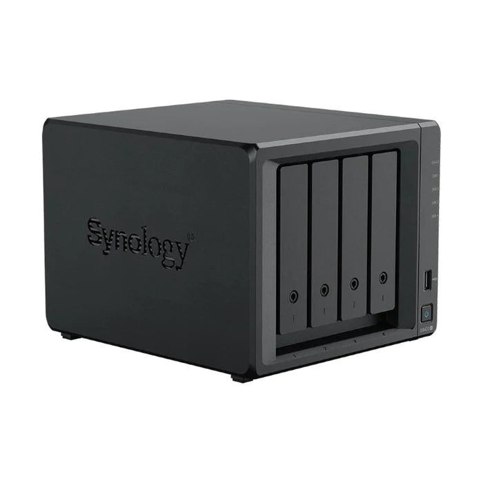 Synology Diskstation 4 Bay Nas; Quad Core 2.0Ghz; Up To 72 Tb Of Data; Usb 3.2 Gen 1 Port