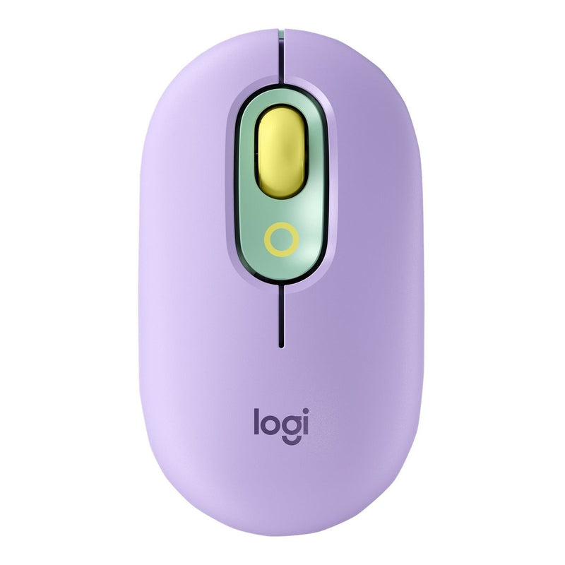 Logitech POP Daydream Mint Wireless Mouse - Get to know the playful wireless POP Mouse designed to make personality shine on your desktop and beyond. Pick the POP Mouse you love most from our range of designs and make it your own with fun emoji customi...