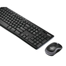 LOGITECH MK270 WIRELESS MOUSE & KEYBOARD COMBO - BLACK