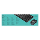 LOGITECH MK270 WIRELESS MOUSE & KEYBOARD COMBO - BLACK