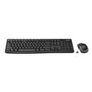 LOGITECH MK270 WIRELESS MOUSE & KEYBOARD COMBO - BLACK