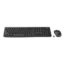 LOGITECH MK270 WIRELESS MOUSE & KEYBOARD COMBO - BLACK