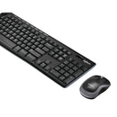 LOGITECH MK270 WIRELESS MOUSE & KEYBOARD COMBO - BLACK