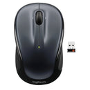 Logitech Wireless Mouse M325 (dark Silver) Unifying Usb Receiver 5 Buttons Micro Precise Scrolling Laser Grade Tracking