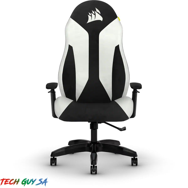 Corsair Tc60 Fabric Gaming Chair - Relaxed Fit - White