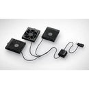 Cooler Master Notepal U3 Plus 19'' Notebook Cooling Stand; Silver Aluminum; 3 X 80mm Fans; Ergonomic Design; Turns Into Carry Ca