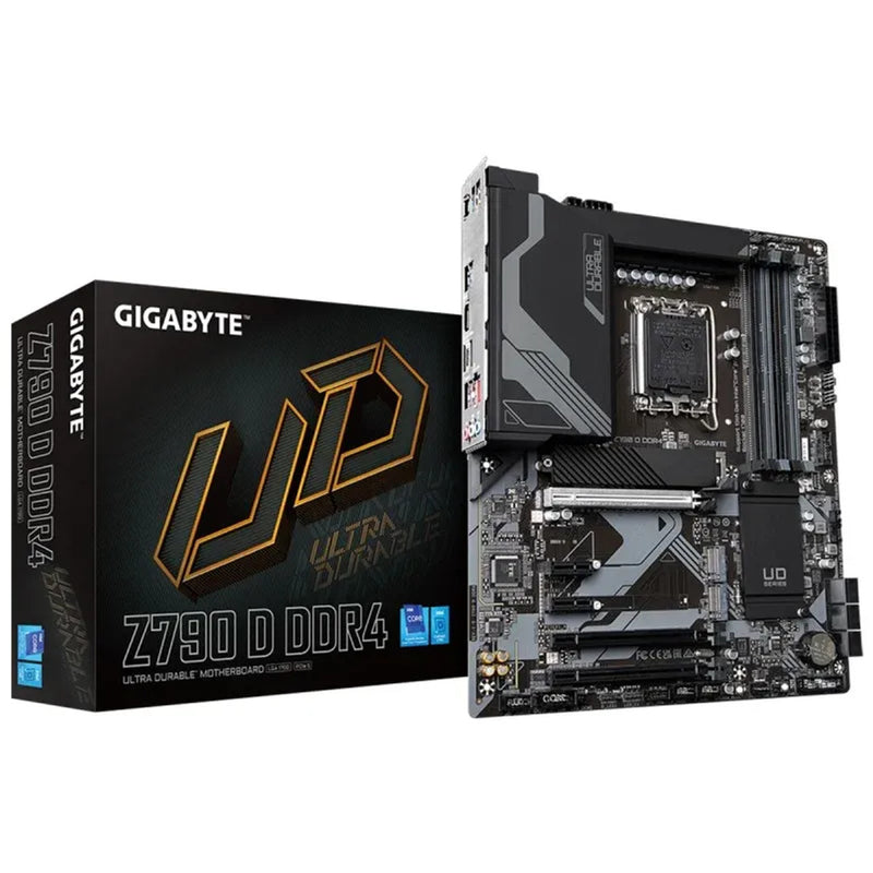 Gigabyte Intel® Z790 Chipset For 12Th 13Th Gen Lga 1700; 4X Ddr4; 3X M2 G4; Hdmi Dp; Atx.