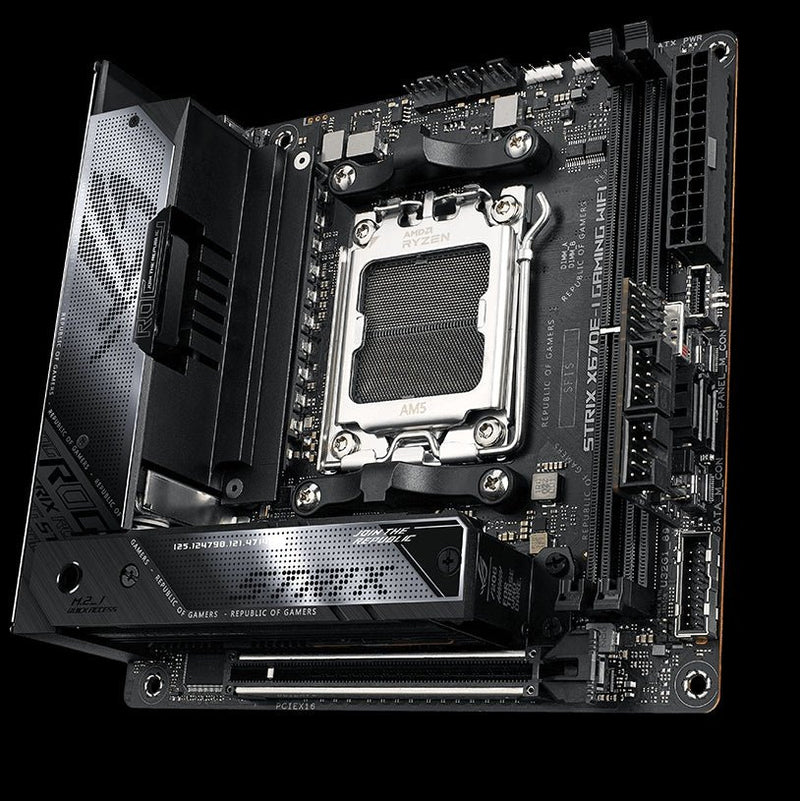 Asus ROG Strix X670E-I Gaming Wi-Fi AMD Socket AM5 mini ITX Motherboard